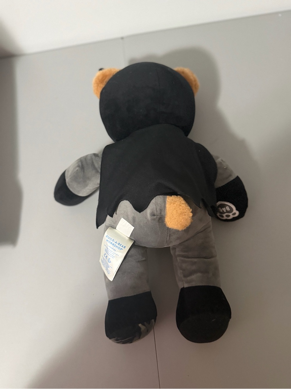 Build-A-Bear Batman Inspired Teddy Bear 16” Retired DC Comics Plush 2017 - Picture 12 of 16